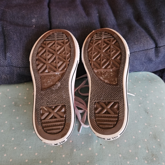 Hot Pink Kids Converse - Picture 3 of 4